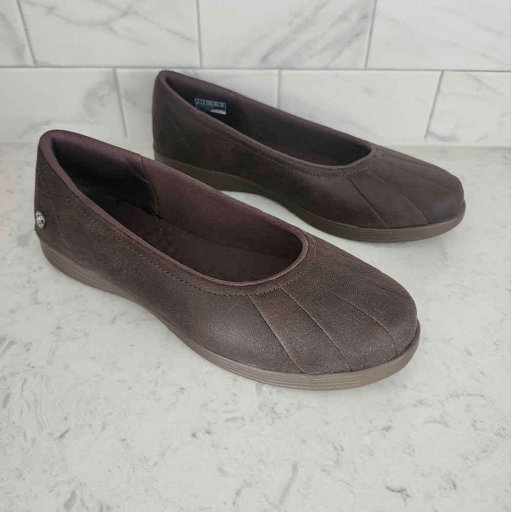 Skechers Women's On the Go Dreamy Upscale Goga Mat Brown Slip On Shoes Size 9